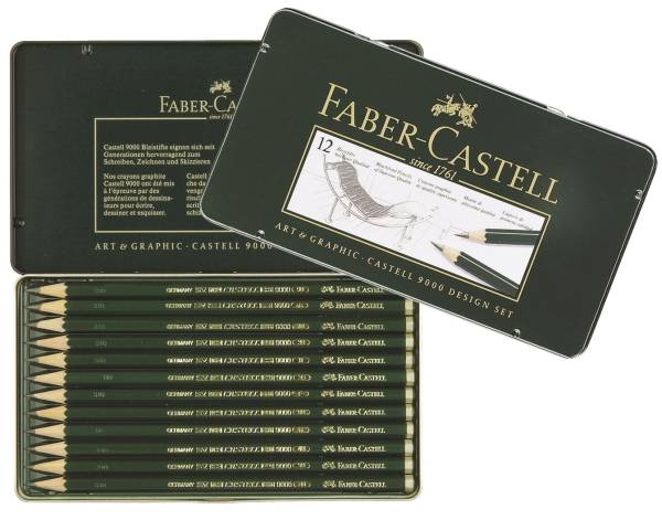 FABER CASTELL Bleistift Design Set 5B-5H 119064