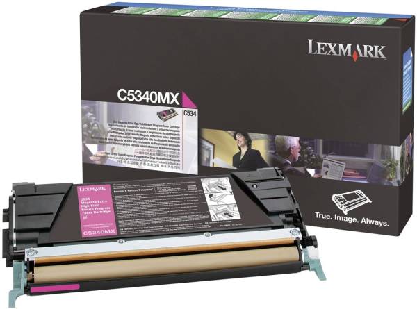 LEXMARK Lasertoner Return XHY magenta C5340MX