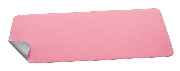 SIGEL Schreibunterlage Lederimitat rosa/silber SA605 einrollbar 800x300mm
