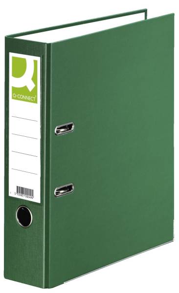 Q-CONNECT Ordner PP A4 80mm grün KF18724/15063360000