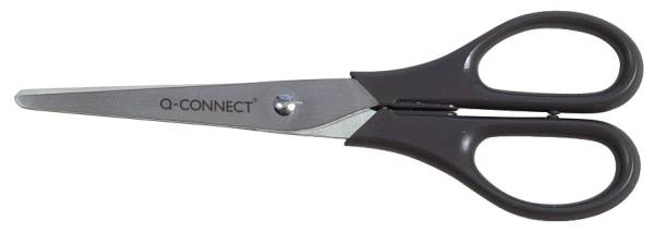 Q-CONNECT Schere 17,78cm schwarz KF01228