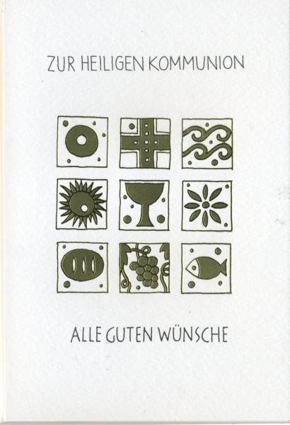 Kommunionskarte 2-LB101 Bild