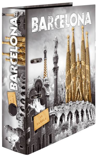 HERMA Ordner A4/70mm Barcelona 7177