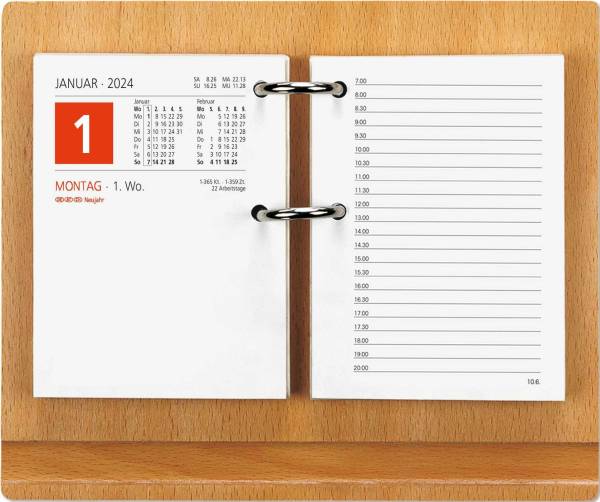 ZETTLER Kalendergestell Holz o.Block 18,5x15,5 660913/331-0000 f. Block 336