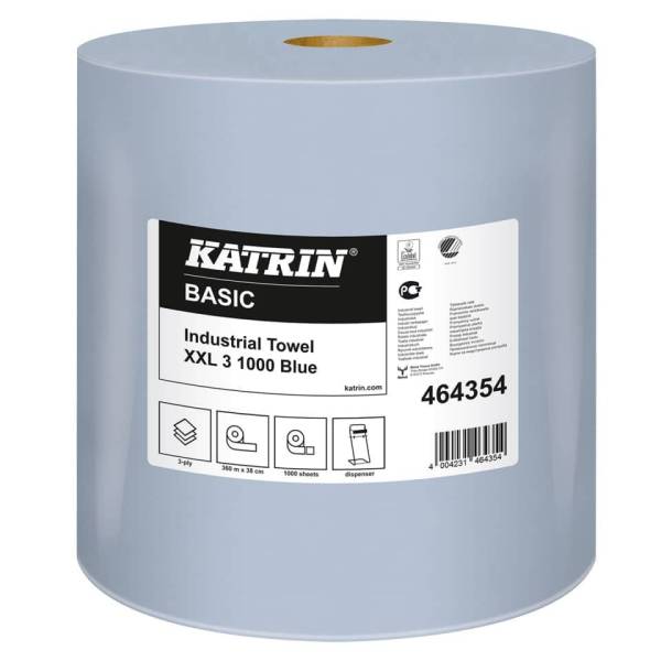 Wischtuch Rolle XXL 3 blau 85205 3-lagig