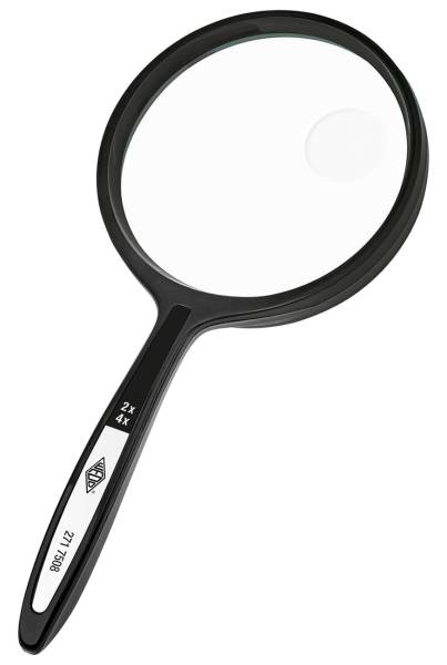 WEDO Rundlupe Stiel schwarz 2717508 6,35cm D.