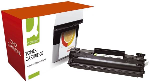 Q-CONNECT Lasertoner schwarz KF10816 Ersetzt CB435A