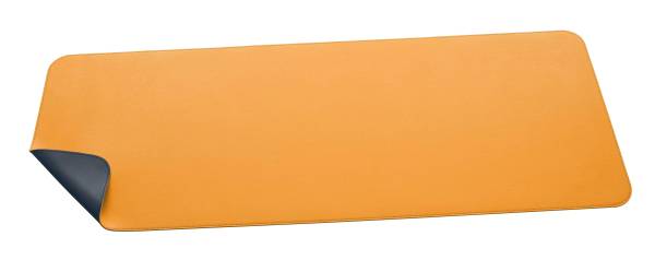 SIGEL Schreibunterlage Lederimitat gelb/grau SA601 einrollbar 800x300mm