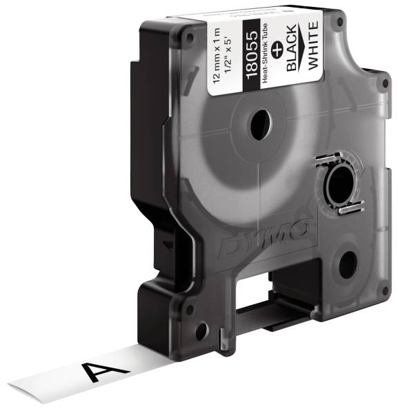 DYMO Heißschrumpfschlauch ID1 weiß 18055 S0718300 12mm 1,5m