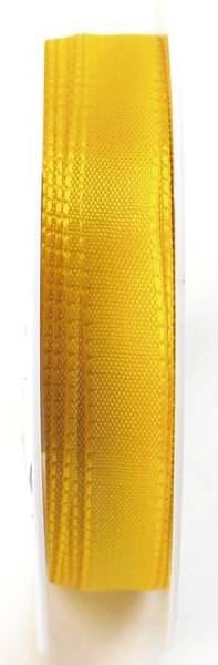 GOLDINA Basic Taftband 15mmx50m gelb 8445015100050