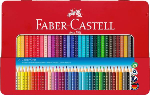 FABER CASTELL Farbstiftetui Grip 2001 36ST 112435