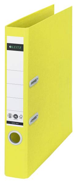LEITZ Ordner Recycle A4 5cm gelb 1019-00-15