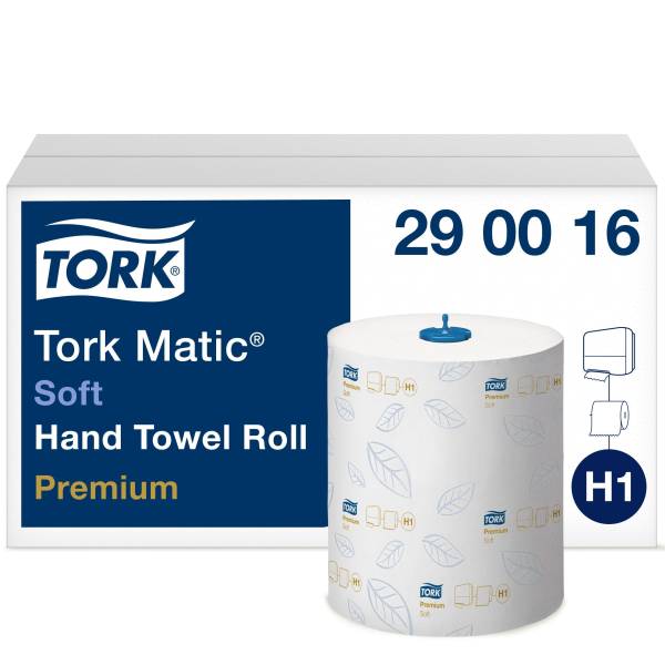 TORK Rollenhandtuch 2-lagig weiß 290016 Sys. H1 Premium
