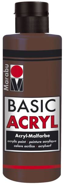 MARABU Basic Acryl mittelbraun 12000 004 040 80ml