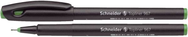 SCHNEIDER Feinliner Topball 967 grün SN9674 0,4mm