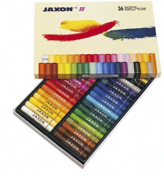 JAXON Pastell-Ölkreide sort. 47436 36er-Et