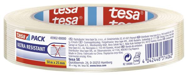 TESA Gewebeband Monofila transp. 45902-00000-00 25mm x 50m
