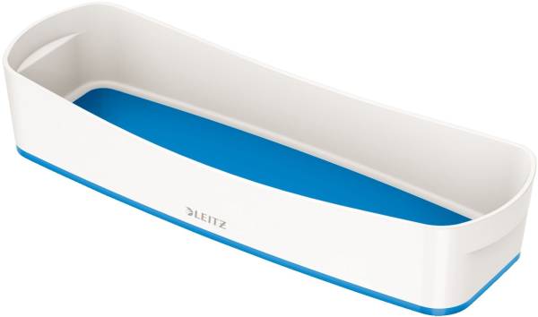 LEITZ Ablageschale MyBox lang weiß/blau 5258-10-36