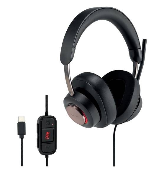 KENSINGTON Headset HiFi H2000 USB-C schwarz K83451WW Over-Ear
