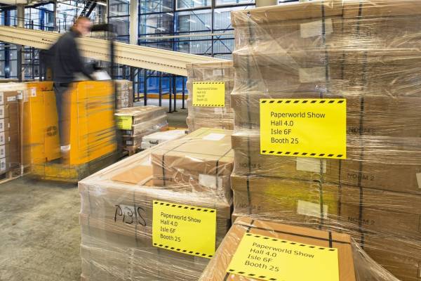 HERMA Universaletiketten 210x297 mm neongelb 5148 20 Stück permanent haftend