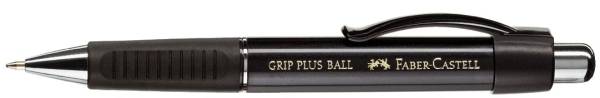 FABER CASTELL Kugelschreiber Grip Plus schwarz 140733 metallic