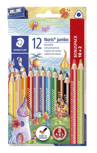 STAEDTLER Farbstifte 10+2 Jumbo sortiert 128 NC12P1 Promotion