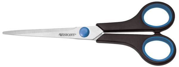 WESTCOTT Universalschere 17,5cm EasyGrip E-3027100 Soft Grip