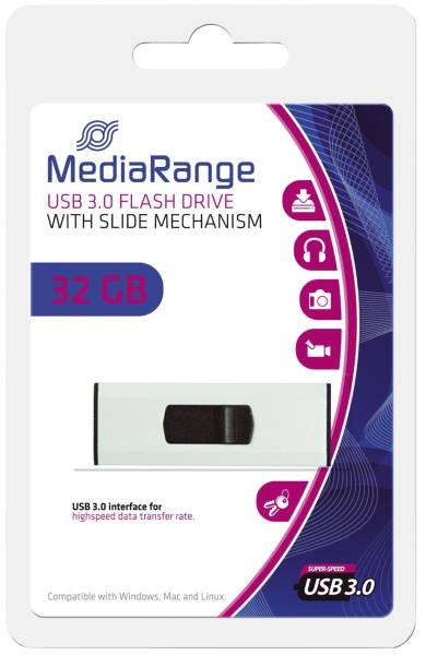 MEDIARANGE USB Stick 3.0 super speed 32 GB MR916