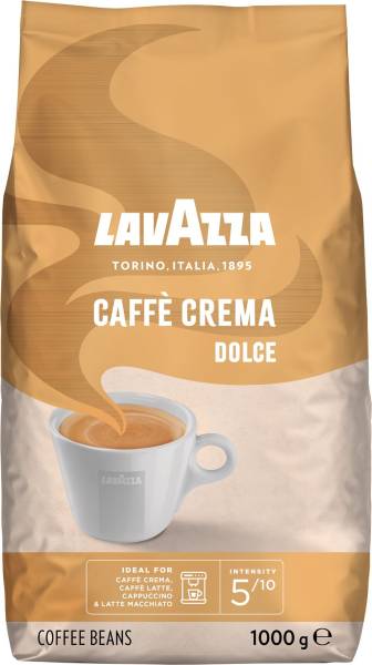 LAVAZZA Kaffee Crema Dolce Mild 1000 gr 789969006 ganze Bohne