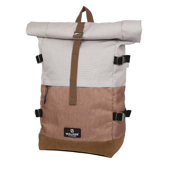 WALKER CONCEPT Schulrucksack Roll up two L.Gr / Biscuit 42156-321 23-30L