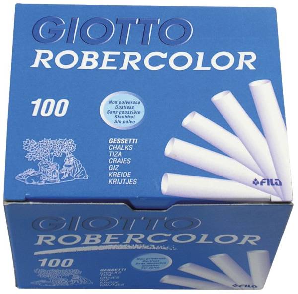 GIOTTO Tafelkreide Robercolor 100ST weiß F538800 V100