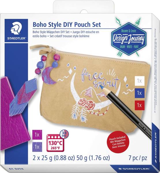 STAEDTLER Creativset Boho Style Mäppchen 61 DJT4