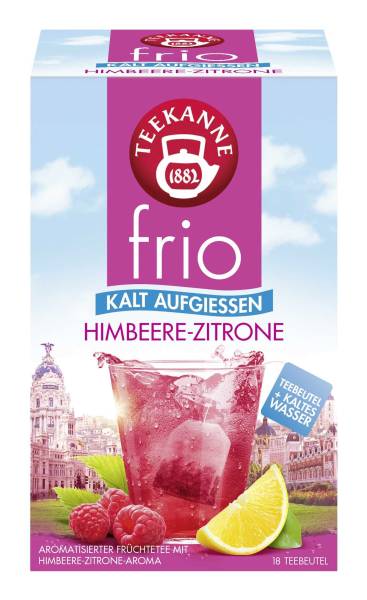 TEEKANNE Tee frio - Himbeer-Zitrone 6939 18BT
