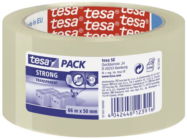 TESA Packband PPL 50mmx66m transparent 57167-00000-05