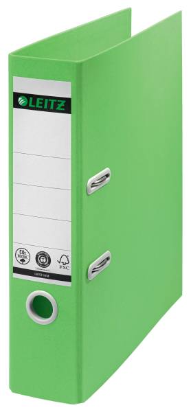 LEITZ Ordner Recycle A4 8cm grün 1018-00-55