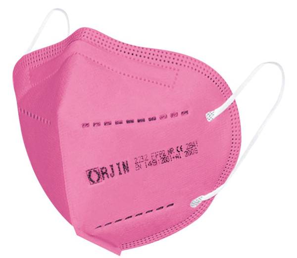 ORJIN Atemschutzmaske FFP2 pink 5002597