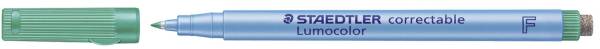 STAEDTLER Folienstift Lumocolor 0,6 grün 305 F-5 correctable