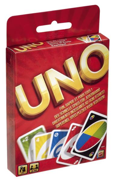 MATTEL Spielkarten Uno 51967-0
