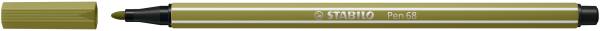 STABILO Fasermaler Pen 68 schlammgrün 68/37