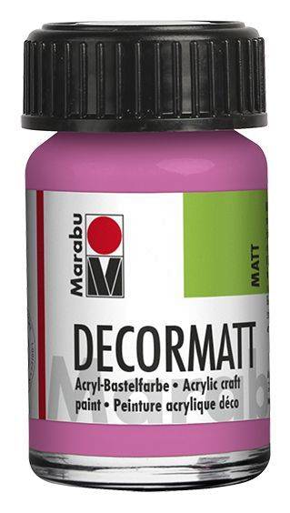MARABU Decormatt Acryl pink 1401 39 033 15ml Glas
