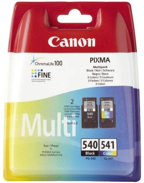 CANON Value Pack PG-540/CL-541 sw+3-fbg. 5225B006