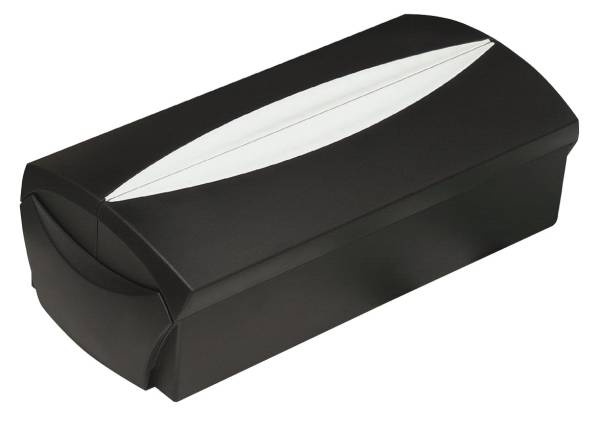 HAN Visitenkartenbox VIP-Set schwarz/grau 2000-13 Box+Etui f. 500 bzw 10 Kart.