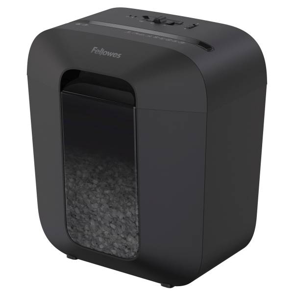 FELLOWES Aktenvernichter LX25M schwarz 4170601 4x12mm