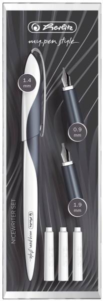 HERLITZ Geschenkset Nicewriter Dark Sh 300003344 11360286 my.pen sty
