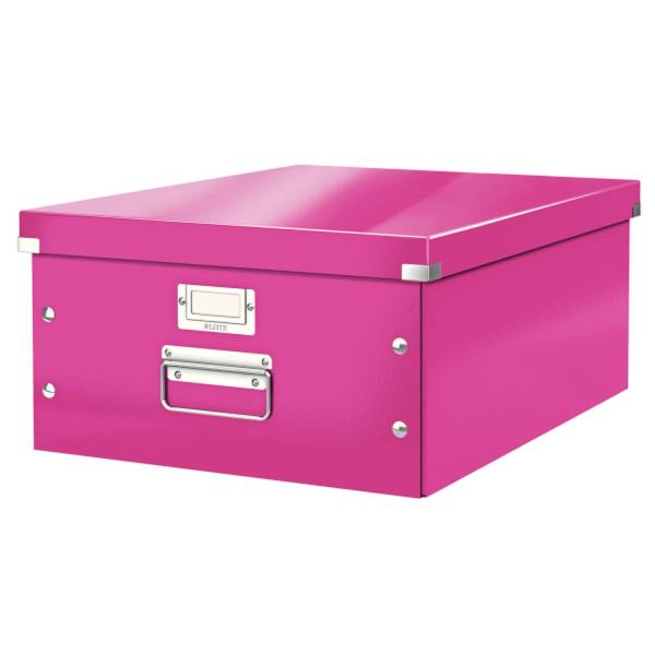 LEITZ Archivbox A3 Wow metallicpink 6045-00-23 Click&Store