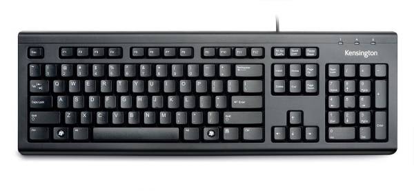 KENSINGTON Tastatur ValuKeyboard schwarz 1500109DE