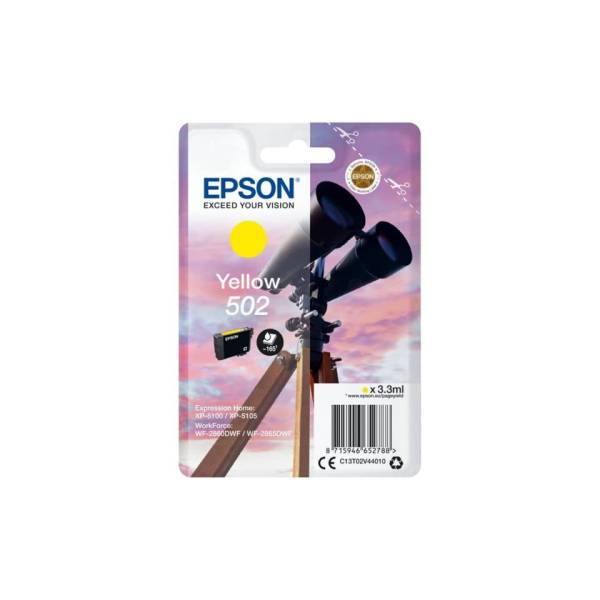 EPSON Inkjetpatrone Nr.502 yellow C13T02V44010
