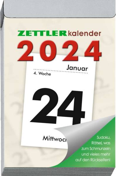 ZETTLER Tagesblock 4 6,6x9,9cm 602474/304-0000