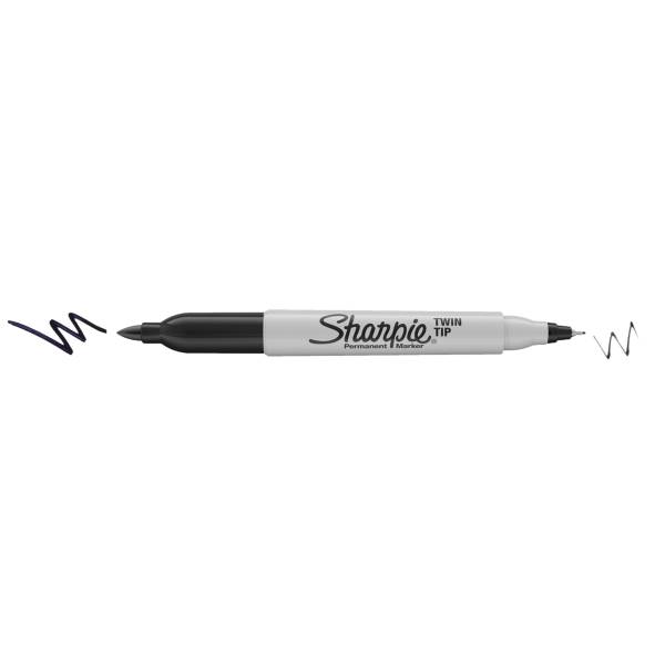 SHARPIE Permanentm.Sharpie Twin Tip sw S0811100