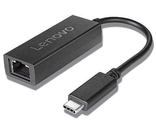 Lenovo Lenovo USB-C Ethernet (RJ-45) Adapter 4X90S91831